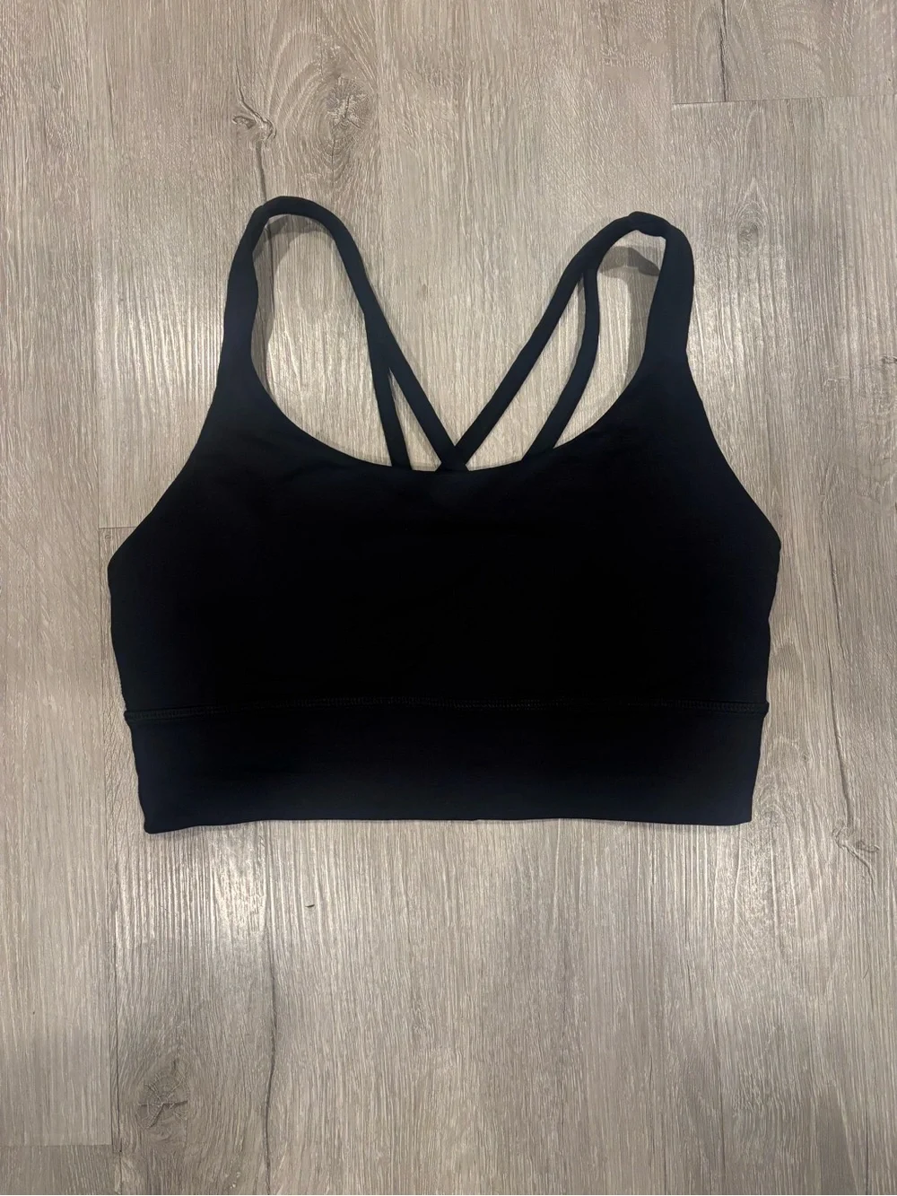 lululemon athletica Black Strappy Sports Bra